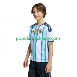 Koszulka Krótka dla Dzieci Reprezentacji Argentyny Pierwszy strój World Cup 2026