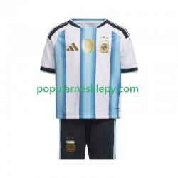 Koszulka Krótka dla Dzieci Reprezentacji Argentyny Pierwszy strój World Cup 2026