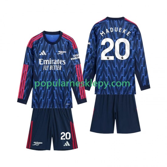 Koszulka Długi dla Dzieci Arsenal Drugi strój Madueke 20 2025-2026