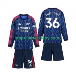 Koszulka Długi dla Dzieci Arsenal Drugi strój Zubimendi 36 2025-2026 Koszulka Długi dla Dzieci Arsenal Drugi strój Zubimendi 36 2025-2026