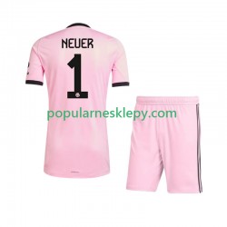Koszulka Krótka dla Dzieci Bramkarz Bayern Monachium Trzeci strój Manuel Neuer 1 UCL 2025-2026