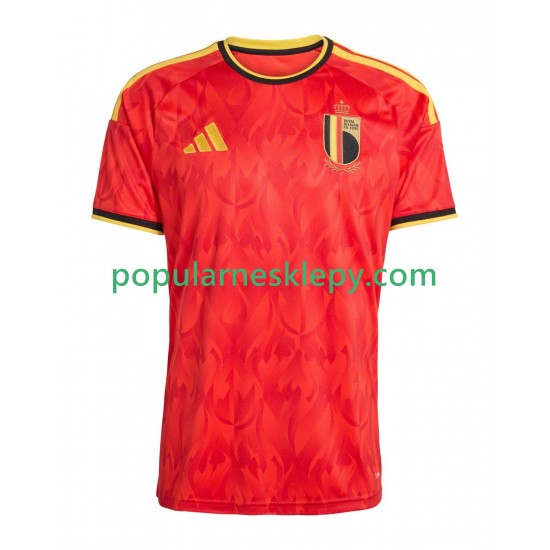 Koszulka Krótka Męska Reprezentacji Belgii Pierwszy strój World Cup 2026