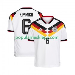 Koszulka Krótka Męska Reprezentacji Niemiec Pierwszy strój Joshua Kimmich 6 World Cup 2026
