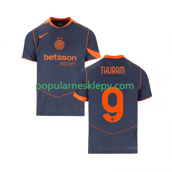Koszulka Krótka Męska Inter Mediolan Trzeci strój Marcus Thuram 9 2025-2026