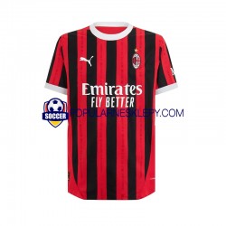 Koszulka Krótka Męska AC Milan Pierwszy strój 2024-2025