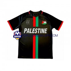 Koszulka Krótka Męska Club Deportivo Palestino Pierwszy strój Center Stripre 2024-2025