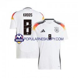 Koszulka Krótka Męska Reprezentacji Niemiec Pierwszy strój Toni Kroos 8 Euro 2024