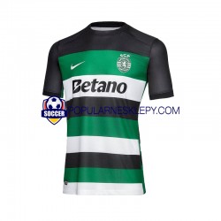Koszulka Krótka Męska Sporting CP Pierwszy strój 2024-2025