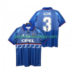 Koszulka Krótka Męska AC Milan Drugi strój ALDINI 3 Retro 1995 1996
