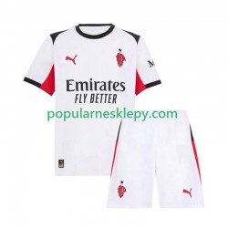 Koszulka Krótka dla Dzieci AC Milan Drugi strój 2025-2026