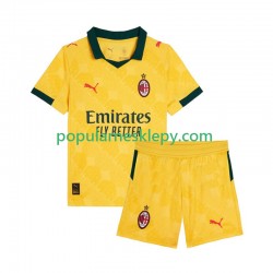 Koszulka Krótka dla Dzieci AC Milan Trzeci strój 2025-2026