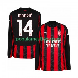 Koszulka Długi Męska AC Milan Pierwszy strój Luca Modric 14 2025-2026