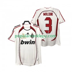 Koszulka Krótka Męska AC Milan Drugi strój MALDINI 3 Retro 2006 2007