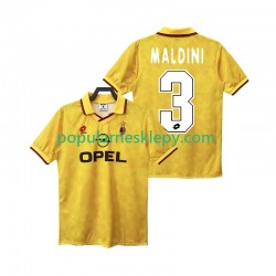 Koszulka Krótka Męska AC Milan Trzeci strój MALDINI 3 Retro 1995 1996