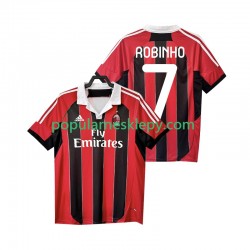 Koszulka Krótka Męska AC Milan Pierwszy strój ROBINHO 7 Retro 2012 2013
