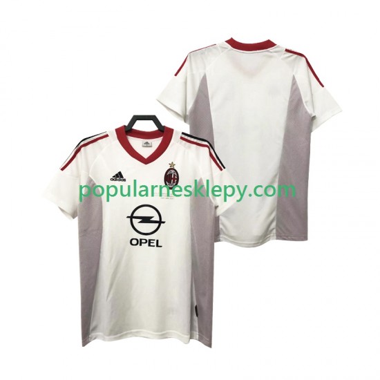 Koszulka Krótka Męska AC Milan Drugi strój Retro 2004 2005
