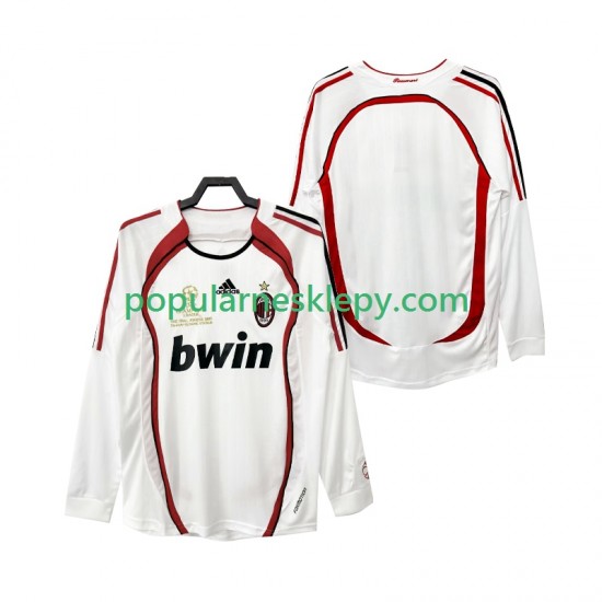 Koszulka Długi Męska AC Milan Drugi strój Retro 2006 2007