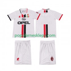 Koszulka Krótka dla Dzieci AC Milan Drugi strój Retro 1996 1997
