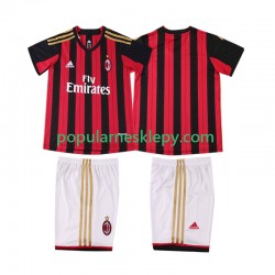 Koszulka Krótka dla Dzieci AC Milan Pierwszy strój Retro 2013 2014