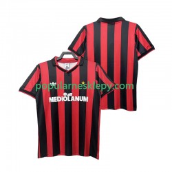 Koszulka Krótka Męska AC Milan Pierwszy strój Retro 1990 1991