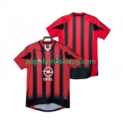 Koszulka Krótka Męska AC Milan Pierwszy strój Retro 2004 2005