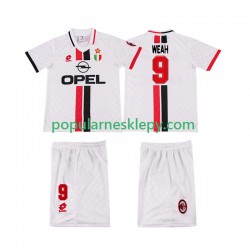 Koszulka Krótka dla Dzieci AC Milan Drugi strój WEAH 8 Retro 1996 1997