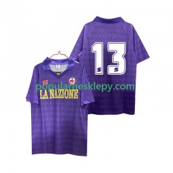 Koszulka Krótka Męska Fiorentina Pierwszy strój 13 Retro 1989 1990