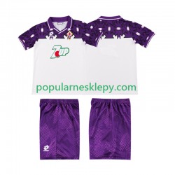 Koszulka Krótka dla Dzieci Fiorentina Drugi strój Retro 1992 1993