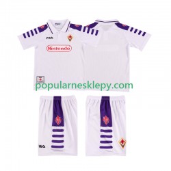 Koszulka Krótka dla Dzieci Fiorentina Drugi strój Retro 1998 1999