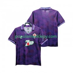 Koszulka Krótka Męska Fiorentina Pierwszy strój Retro 1992 1993
