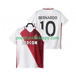Koszulka Krótka Męska AS Monaco Pierwszy strój BERNARDO 10 2016 2017