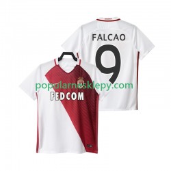 Koszulka Krótka Męska AS Monaco Pierwszy strój FALCAO 9 2016 2017
