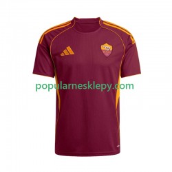 Koszulka Krótka Męska AS Roma Pierwszy strój 2025-2026