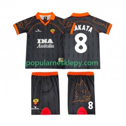 Koszulka Krótka dla Dzieci AS Roma Drugi strój NAKATA 8 Retro 1999 2000
