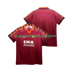 Koszulka Krótka Męska AS Roma Pierwszy strój Retro 1998 1999