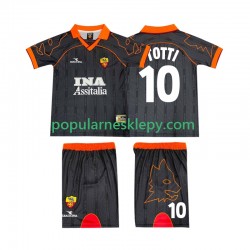 Koszulka Krótka dla Dzieci AS Roma Drugi strój TOTTI 10 Retro 1999 2000