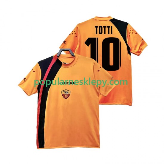 Koszulka Krótka Męska AS Roma Pierwszy strój TOTTI 10 Retro 2005 2006