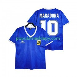 Koszulka Krótka Męska Reprezentacji Argentyny Drugi strój MARADONA 10 Retro 1986