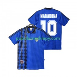 Koszulka Krótka Męska Reprezentacji Argentyny Drugi strój MARADONA 10 Retro 1994