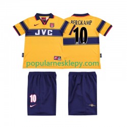 Koszulka Krótka dla Dzieci Arsenal Drugi strój BERGKAMP 10 Retro 1997 1999