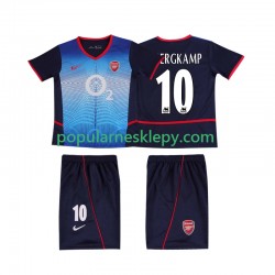 Koszulka Krótka dla Dzieci Arsenal Drugi strój BERGKAMP 10 Retro 2002 2004