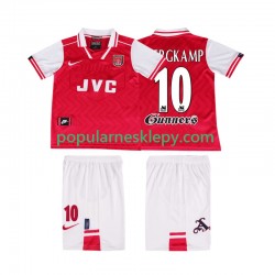 Koszulka Krótka dla Dzieci Arsenal Pierwszy strój BERGKAMP 10 Retro 1996 1997