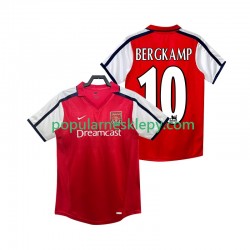 Koszulka Krótka Męska Arsenal Pierwszy strój BERGKAMP 10 Retro 2001 2002