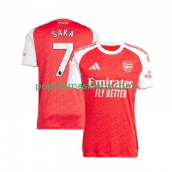 Koszulka Krótka Męska Arsenal Pierwszy strój Bukayo Saka 7 2025-2026