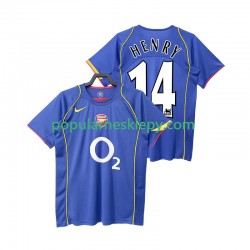 Koszulka Krótka Męska Arsenal Drugi strój Henry 14 Retro 2004 2005