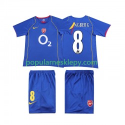 Koszulka Krótka dla Dzieci Arsenal Drugi strój LJUNGBERG 8 Retro 2004 2005
