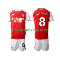 Koszulka Krótka dla Dzieci Arsenal Pierwszy strój Martin Odegaard 8 2025-2026