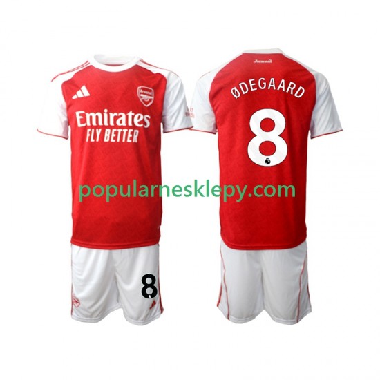 Koszulka Krótka dla Dzieci Arsenal Pierwszy strój Martin Odegaard 8 2025-2026
