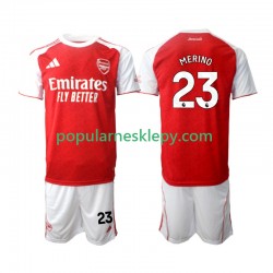 Koszulka Krótka dla Dzieci Arsenal Pierwszy strój Merino 23 2025-2026