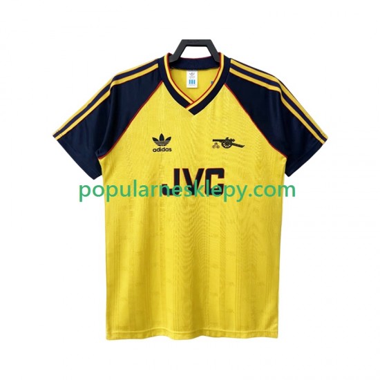 Koszulka Krótka Męska Arsenal Drugi strój Retro 1988 1990
